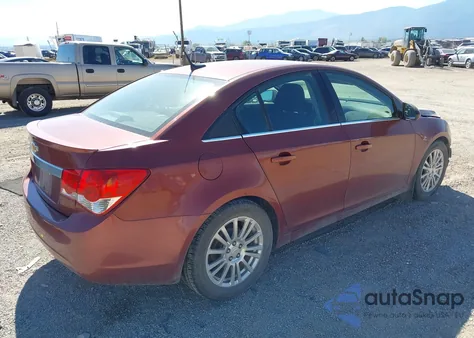 2012 Chevrolet Cruze Eco from USA, damaged, VIN 1G1PK5SC3C7209573